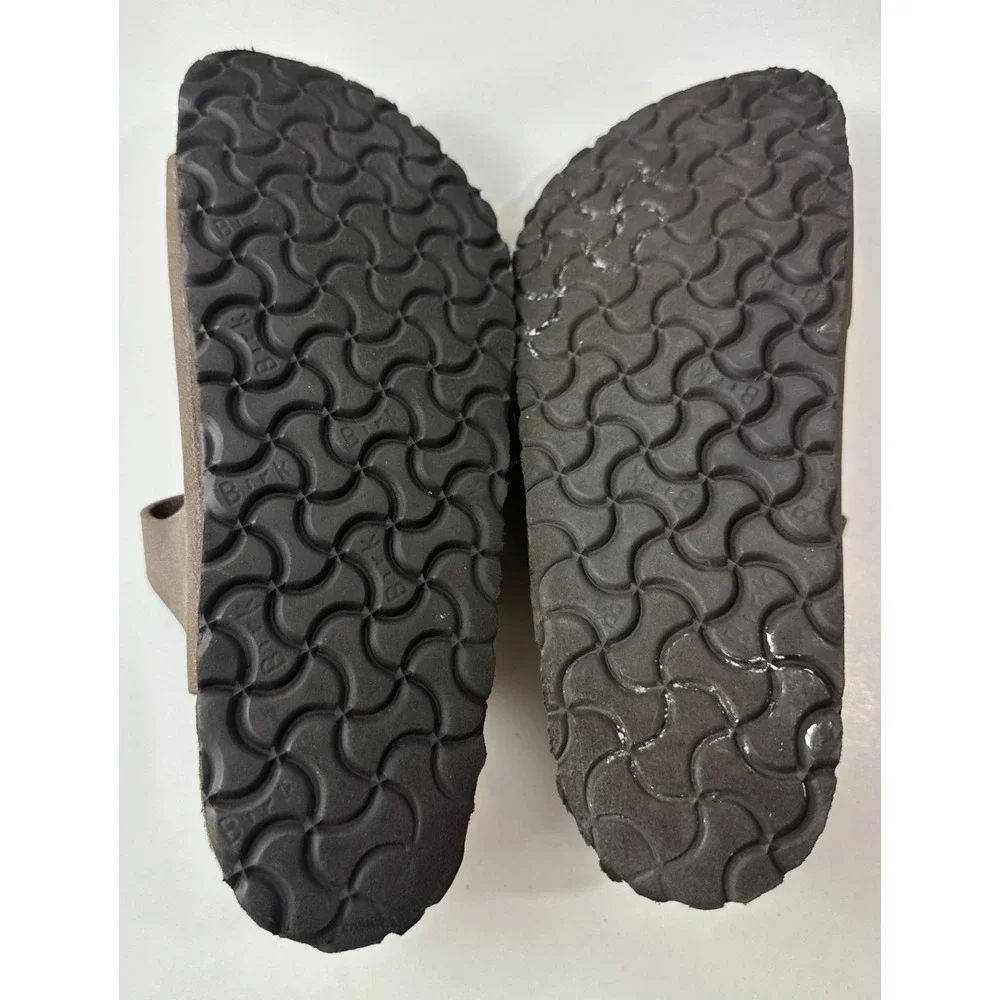 Birkenstock Florida 3 Strap Soft Footbed Sandals Brown Women's Size 40 US 9 M7 - Picture 3 of 16